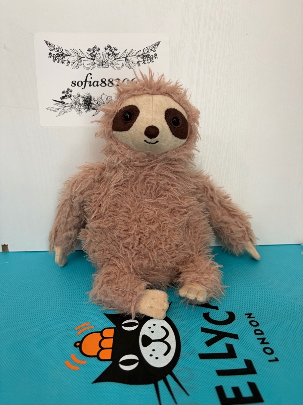 Jellycat Selma Sloth Rare Plush Toy BNWT NEW + Dustbag